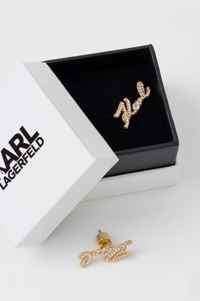 Αξεσουάρ Σκουλαρίκια Karl Lagerfeld 240W3924 χρυσαφί