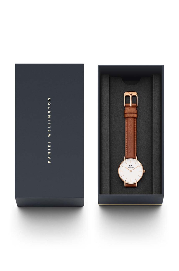 Daniel Wellington ceas Petite 28 Durham DW00100228 portocaliu AA00