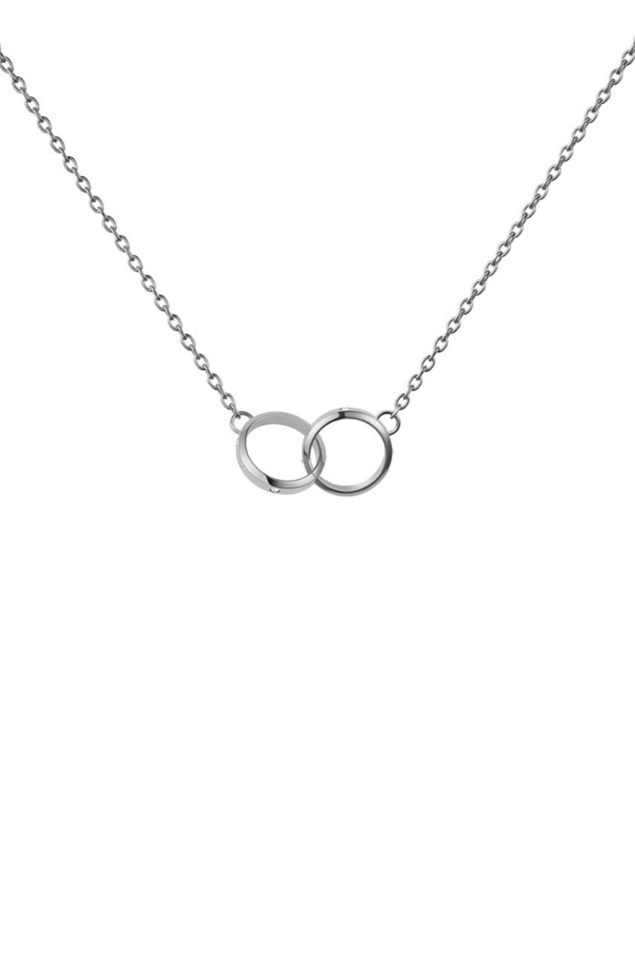 Náhrdelník Daniel Wellington Classic Lumine zirkonie stříbrná DW00400354
