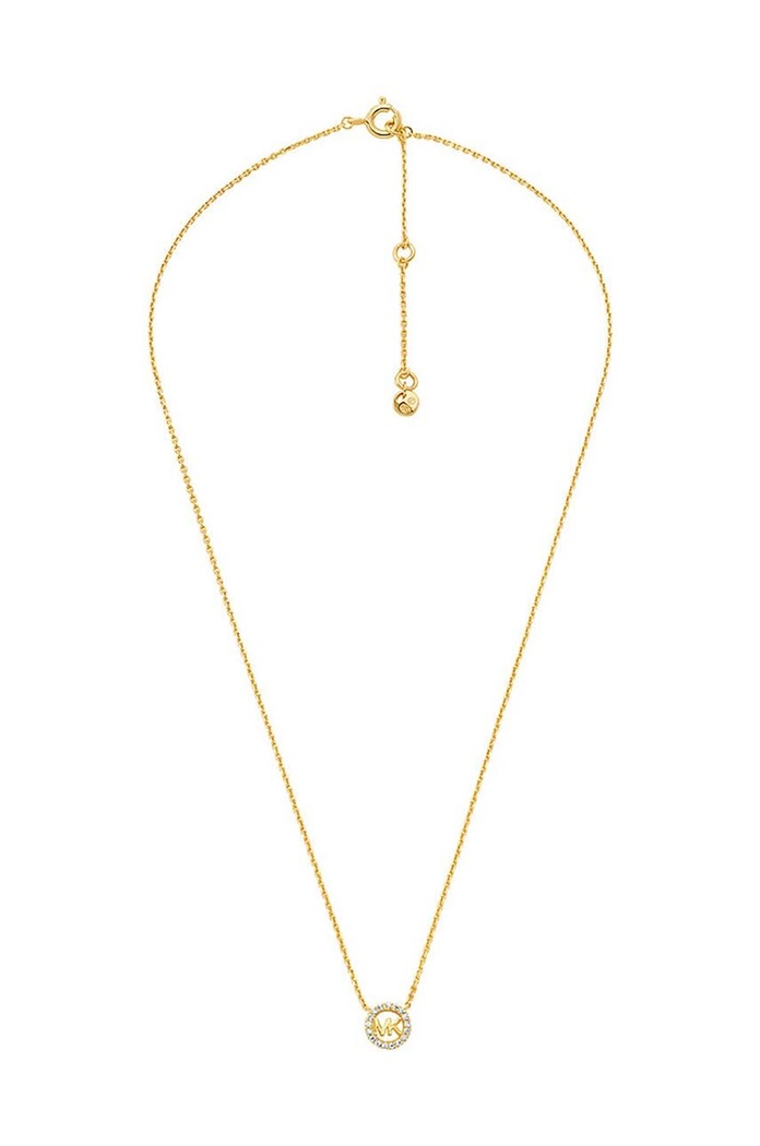 Srebrna ogrlica Michael Kors MKC1726CZ710 zlatna AA00