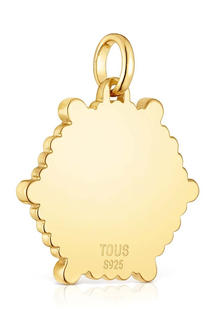 Accesorii Tous pandantiv din argint placat cu aur 1004026500 aur