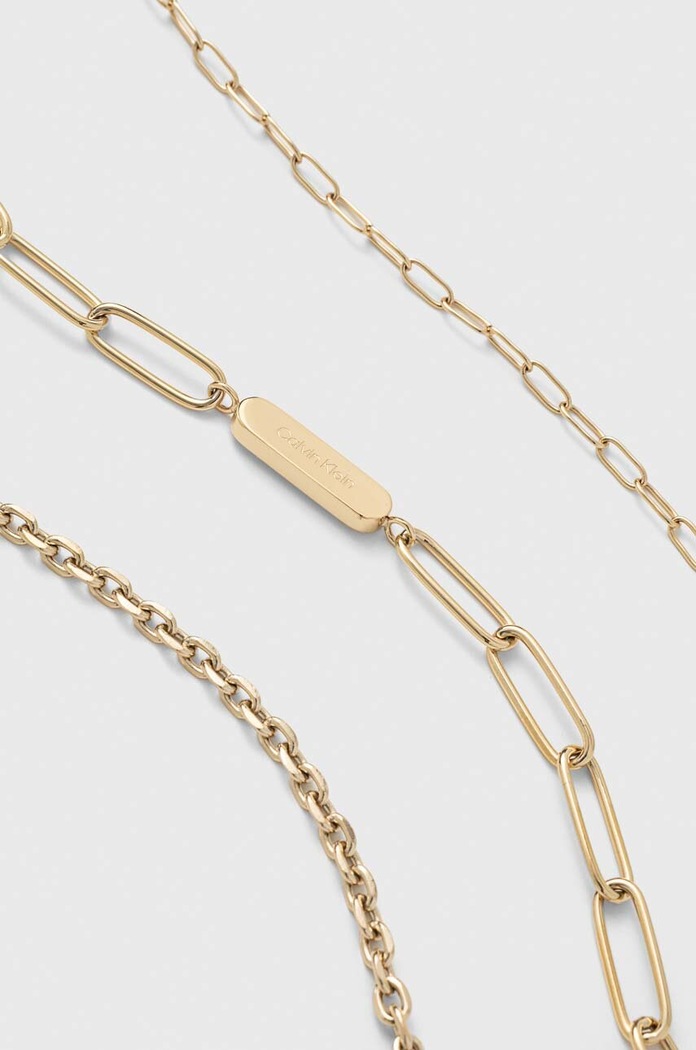 Náramok Calvin Klein 2-pak 35000435 zlatá AA00