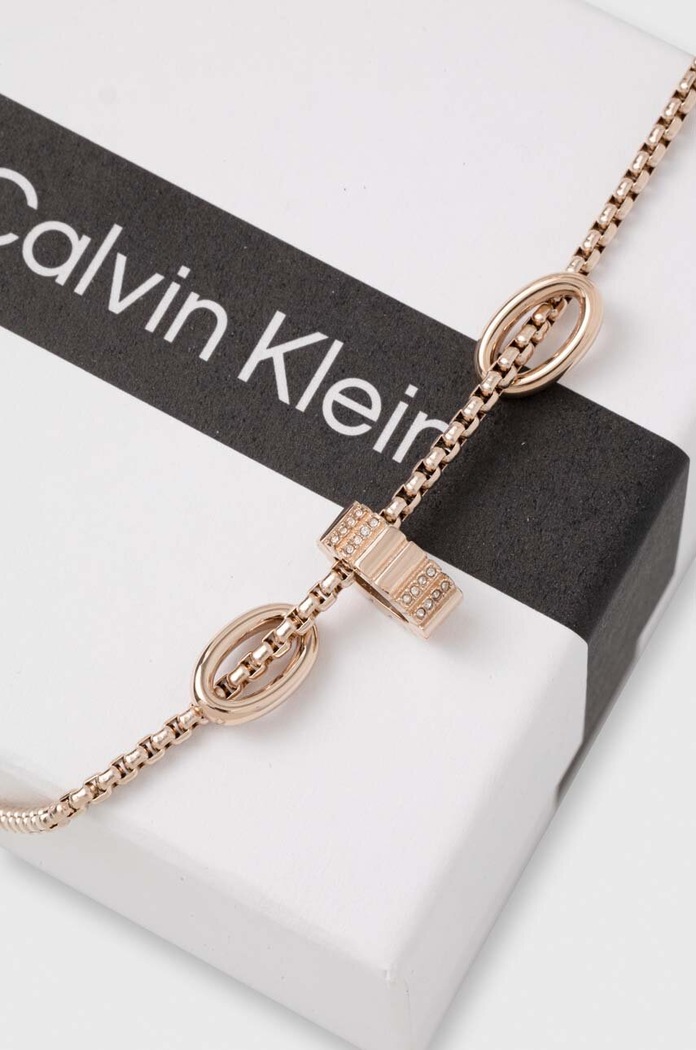 Doplnky Náhrdelník Calvin Klein 35000366 zlatá