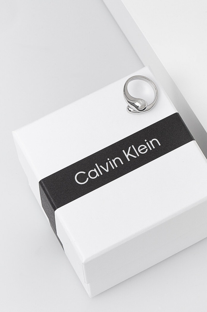 Calvin Klein pierścionek 35000192 srebrny AA00