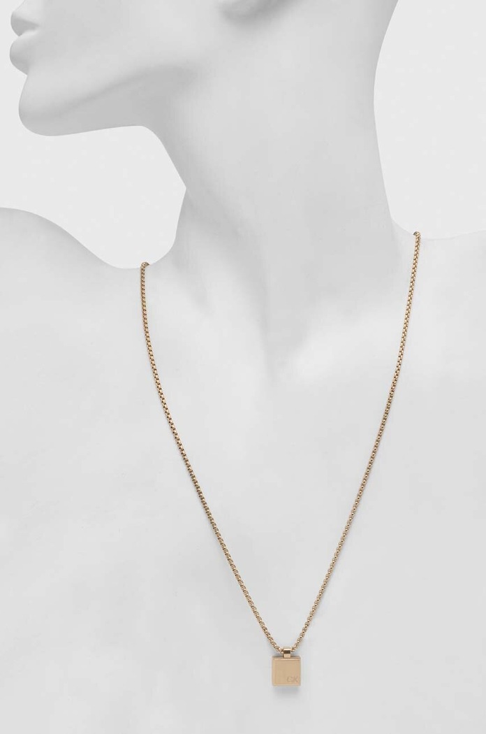 Calvin Klein Naszyjnik 35000487 złoty AA00