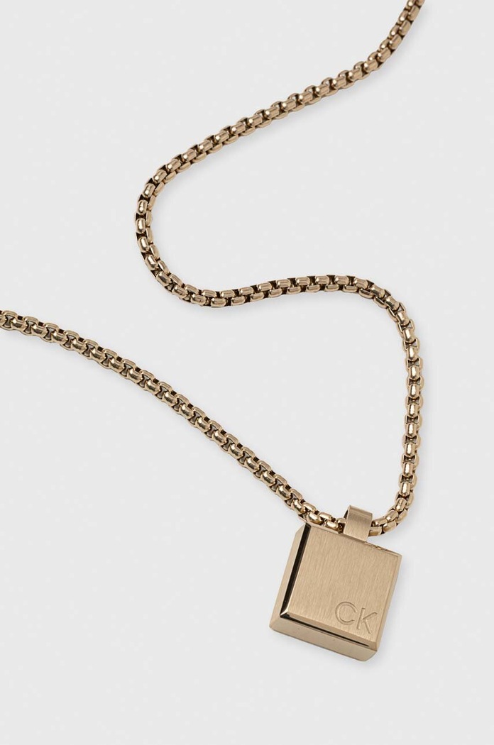 Akcesoria Calvin Klein Naszyjnik 35000487 złoty