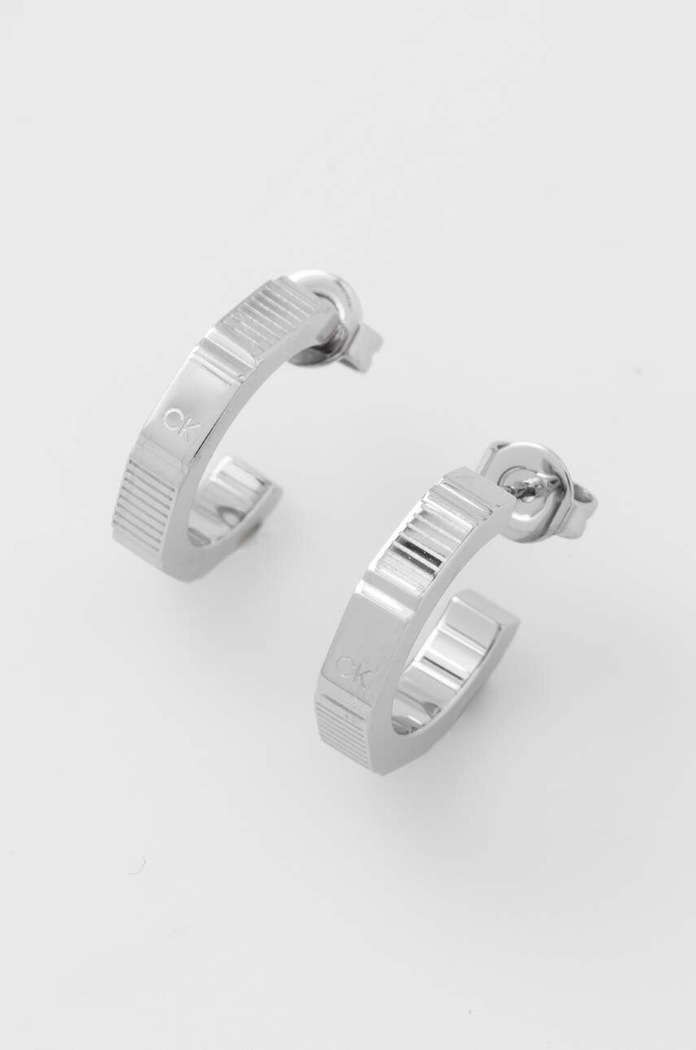 Naušnice Calvin Klein Gift Box srebrna 35000518