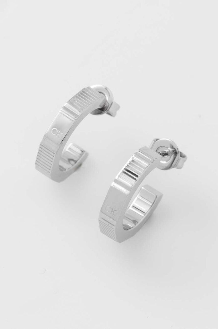 Naušnice Calvin Klein Gift Box srebrna 35000518