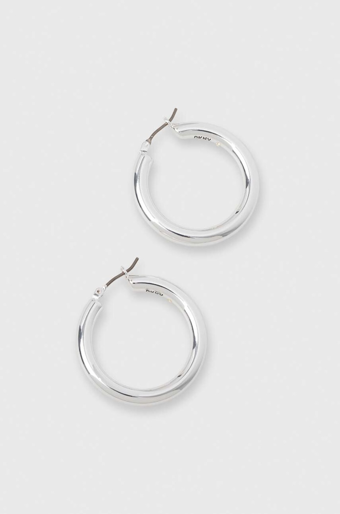 Naušnice Dkny srebrna 60491364