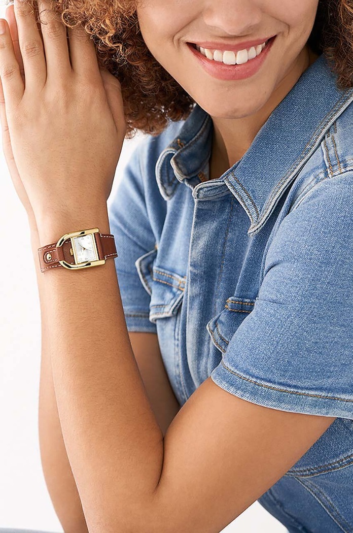 Fossil zegarek ES5264 brązowy ES5264