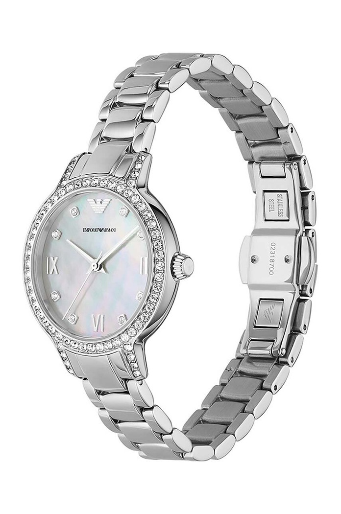 Hodinky Emporio Armani AR11484 AR11484 stříbrná AA00