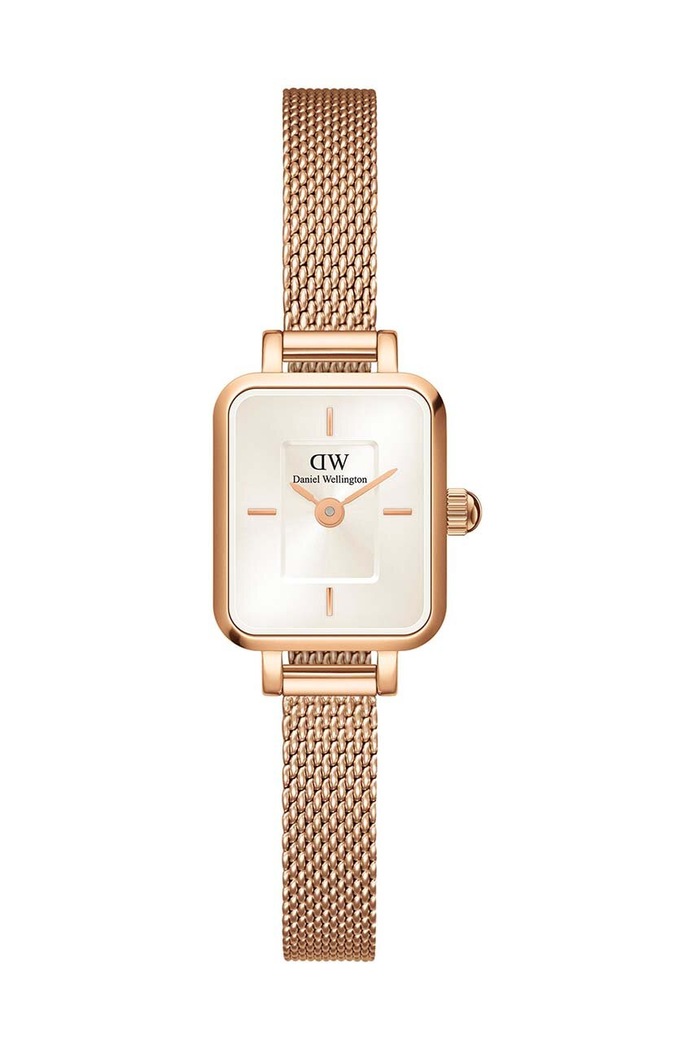 Ρολόι Daniel Wellington Quadro χρυσαφί DW00100651