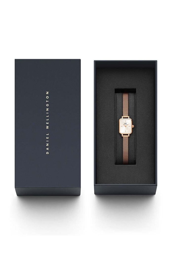 Ρολόι Daniel Wellington Quadro χρυσαφί DW00100651
