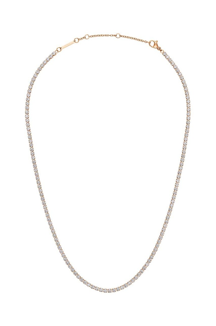 Daniel Wellington naszyjnik cyrkonia srebrny DW00400390
