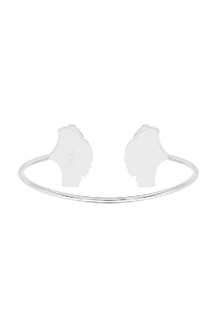 Postriebrený náramok Lilou Ginko 138/BRA/SR strieborná AA00