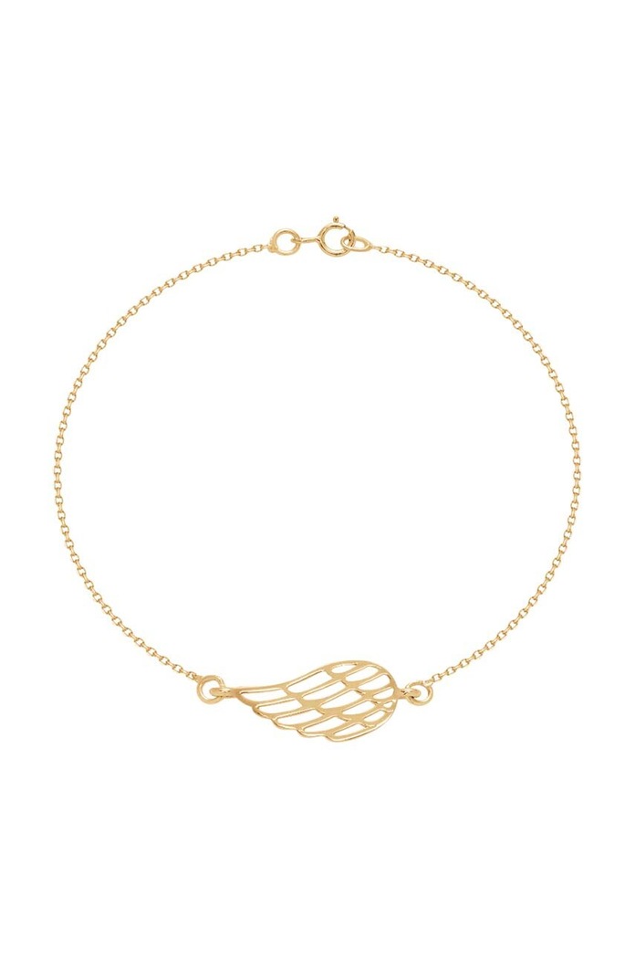 Lilou brățară placată cu aur Wing Gift Box aur 98/15/BR/16/Z