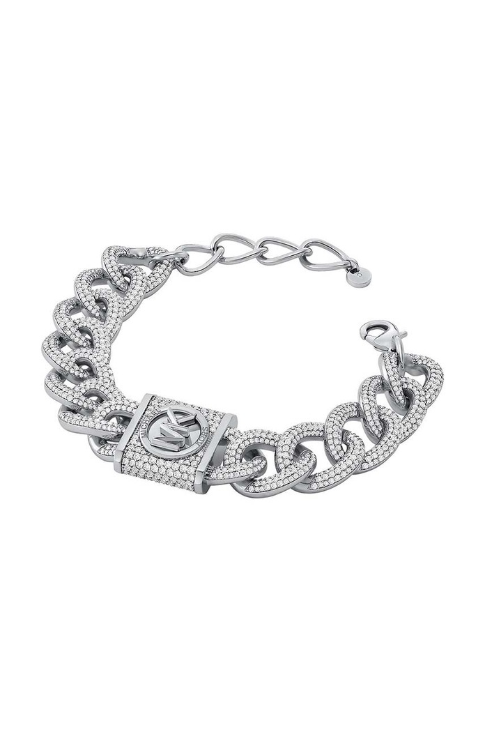 Zapestnica Michael Kors MKJ8300CZ040 srebrna AA00