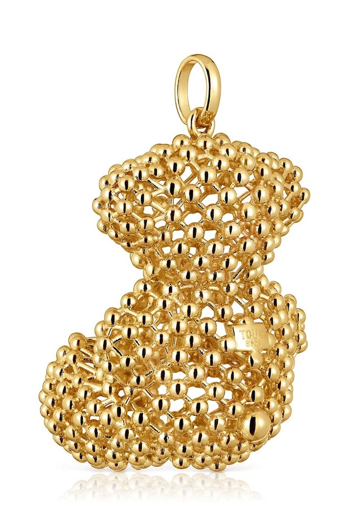 Accesorii Tous Pandantiv din argint placat cu aur 1004121100 aur