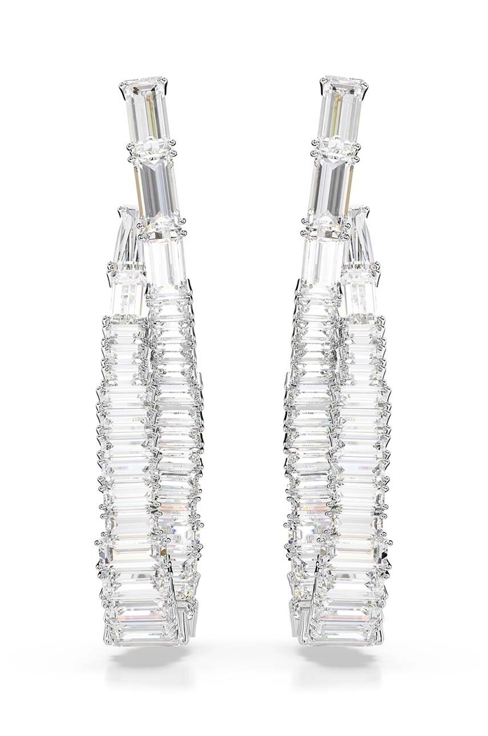 Swarovski cercei HYPERBOLA 5677628 argintiu AA00