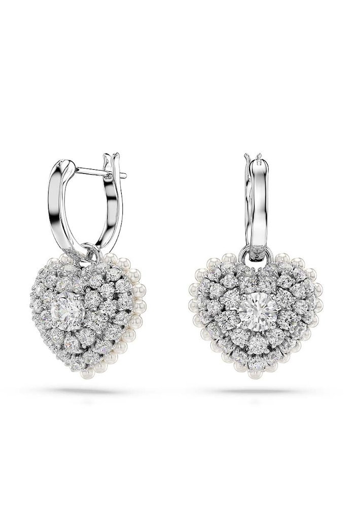 Swarovski cercei HYPERBOLA Cristal Swarovski argintiu 5684384