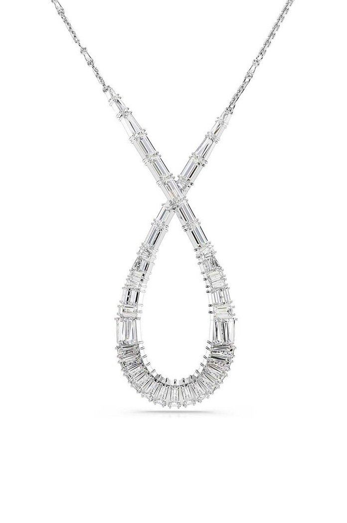 Swarovski colier HYPERBOLA Cristal Swarovski argintiu 5679438