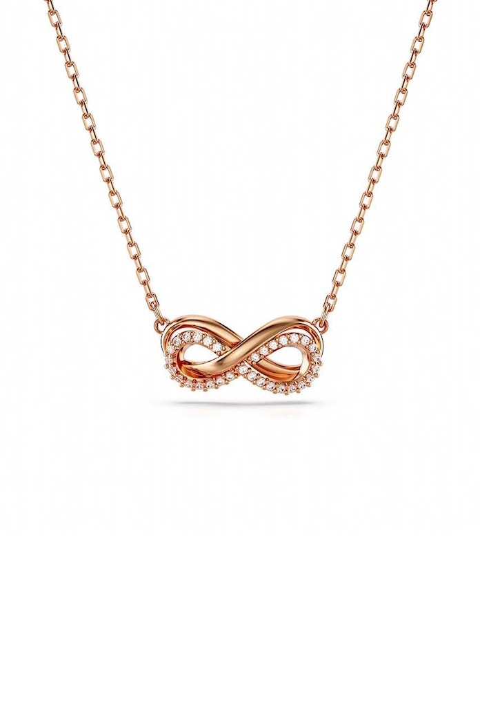 Swarovski naszyjnik HYPERBOLA cyrkonia złoty 5684084