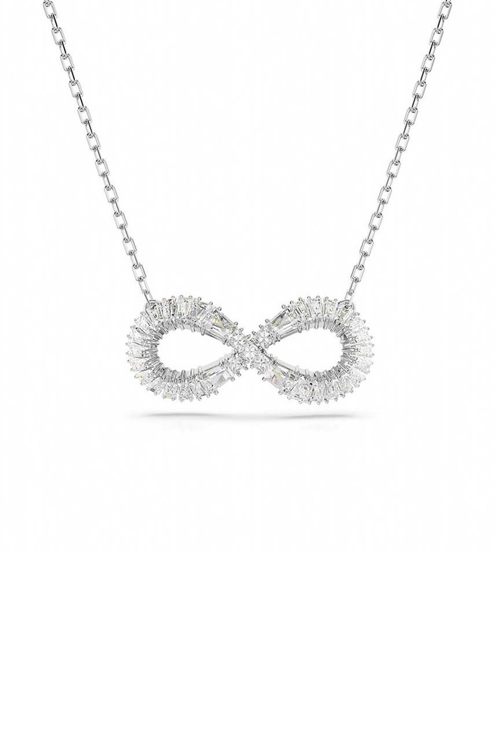 Swarovski naszyjnik HYPERBOLA cyrkonia srebrny 5679434