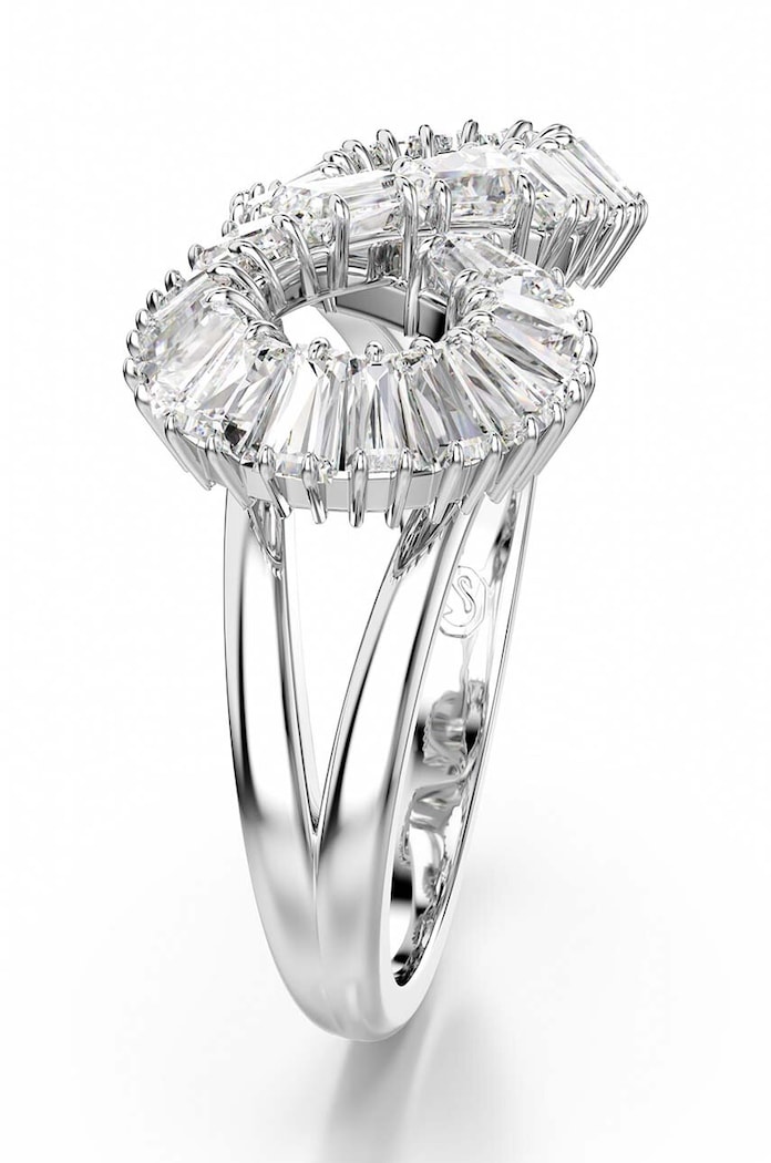Doplnky Prstienok Swarovski HYPERBOLA 5679696 strieborná