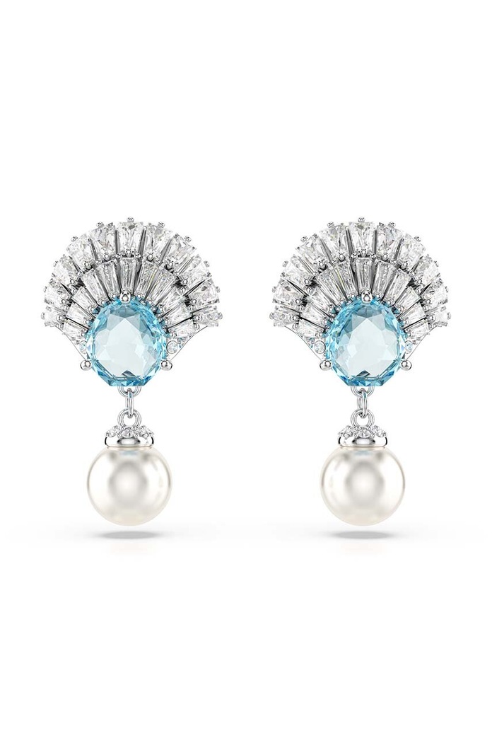 Swarovski cercei IDYLLIA Cristal Swarovski argintiu 5680301