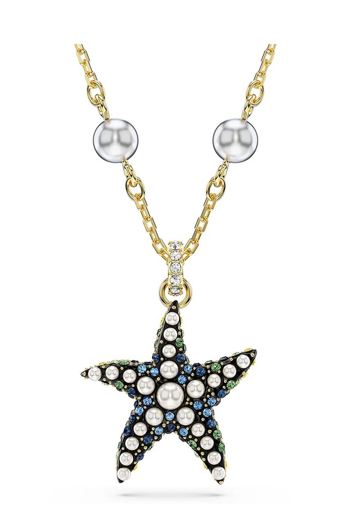 Náhrdelník Swarovski IDYLLIA krystal Swarovski zlatá 5684116