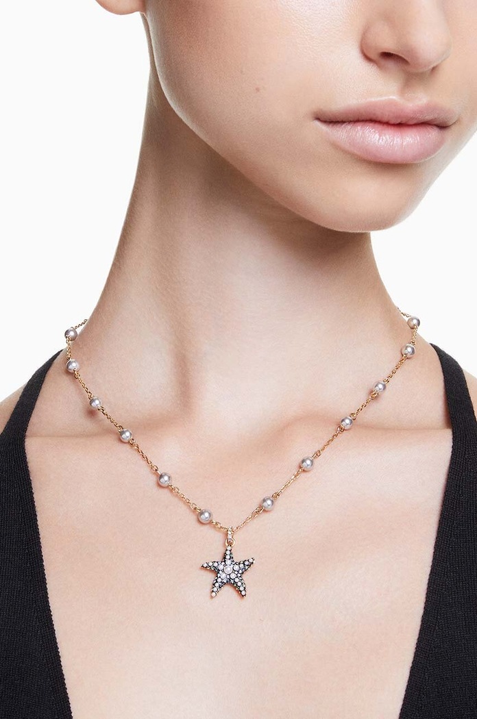 Náhrdelník Swarovski IDYLLIA 5684116 zlatá