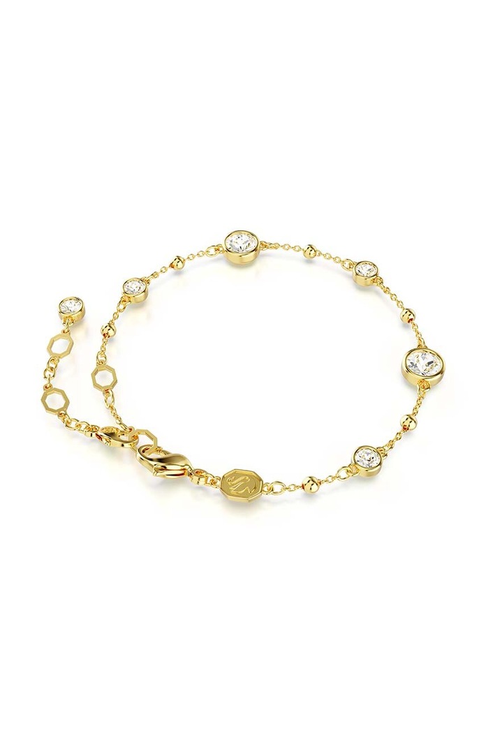Swarovski bransoletka IMBER złoty 5680094