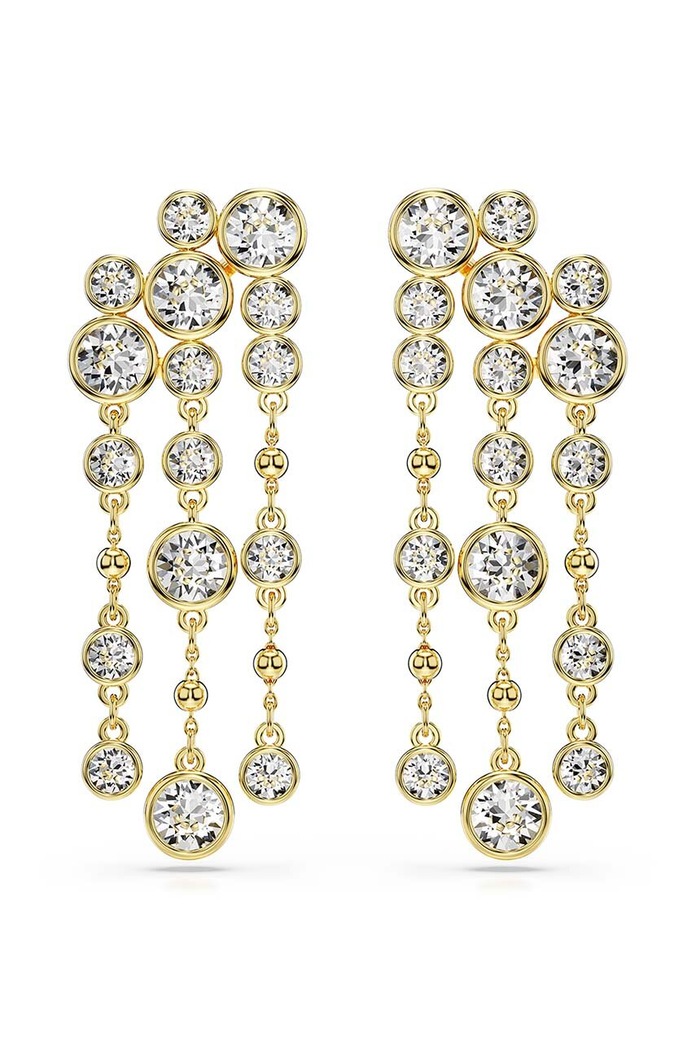 Swarovski kolczyki IMBER kryształ Swarovskiego złoty 5680093