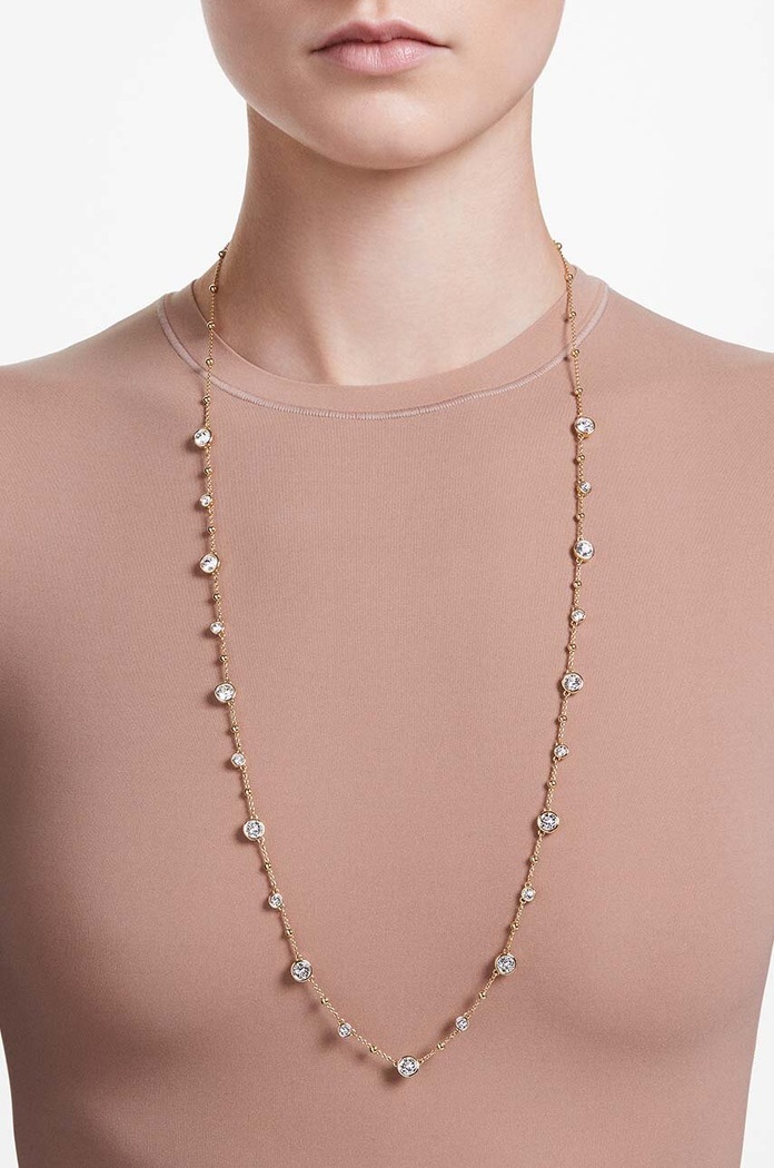 Náhrdelník Swarovski IMBER 5680091 zlatá