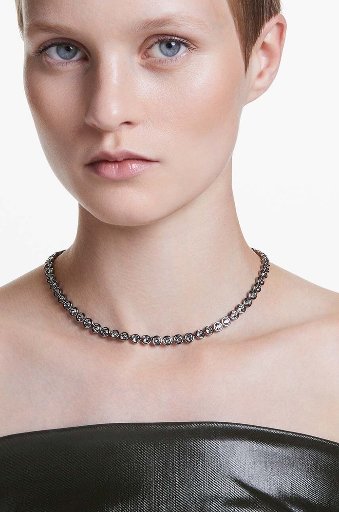 Swarovski colier IMBER 5682593 argintiu