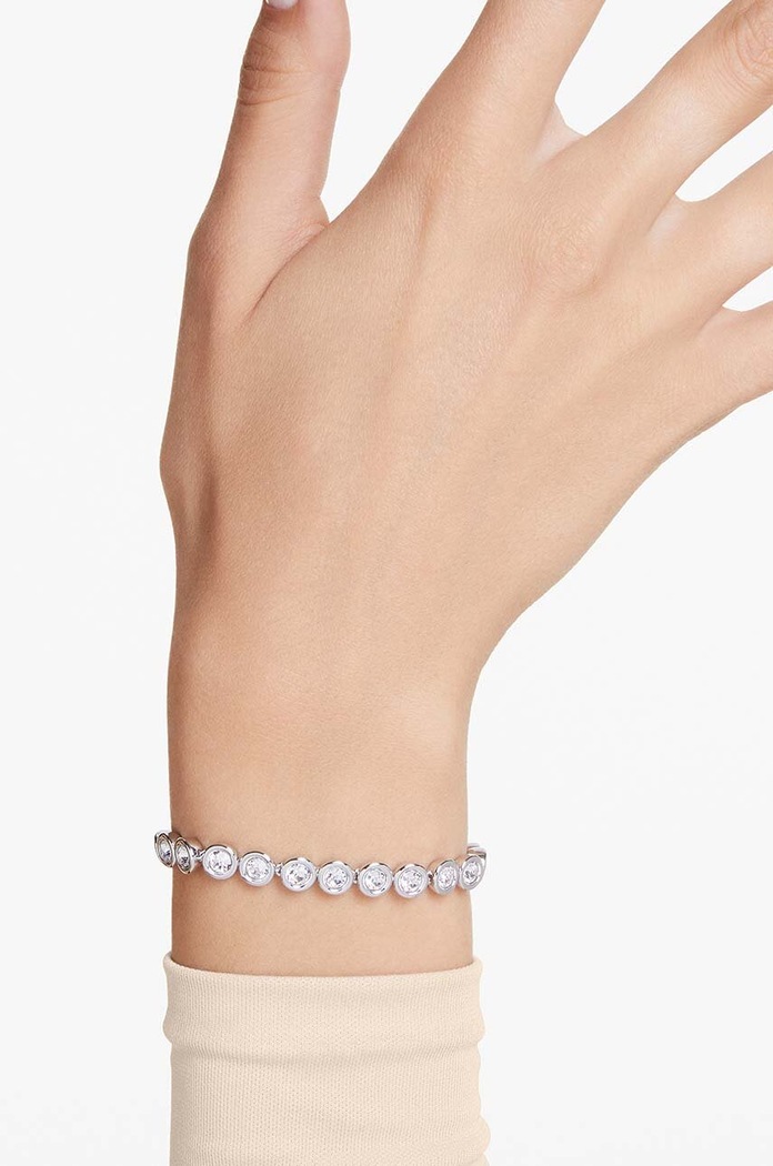 Zapestnica Swarovski IMBER 5682666 srebrna