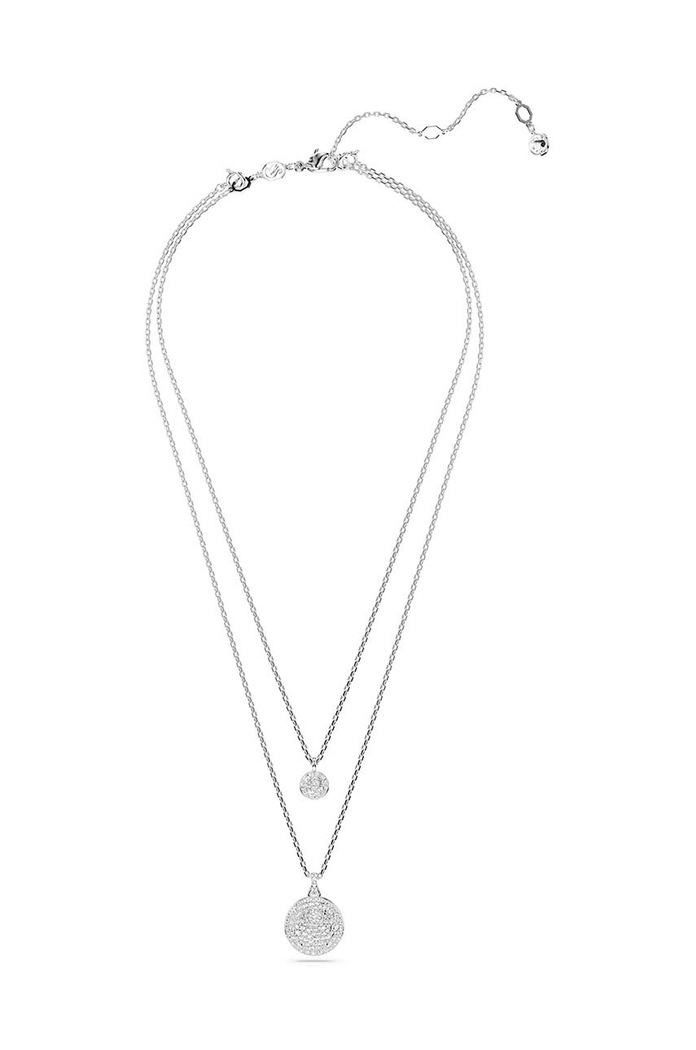 Ogrlica Swarovski METEORA 5684244 srebrna AA00