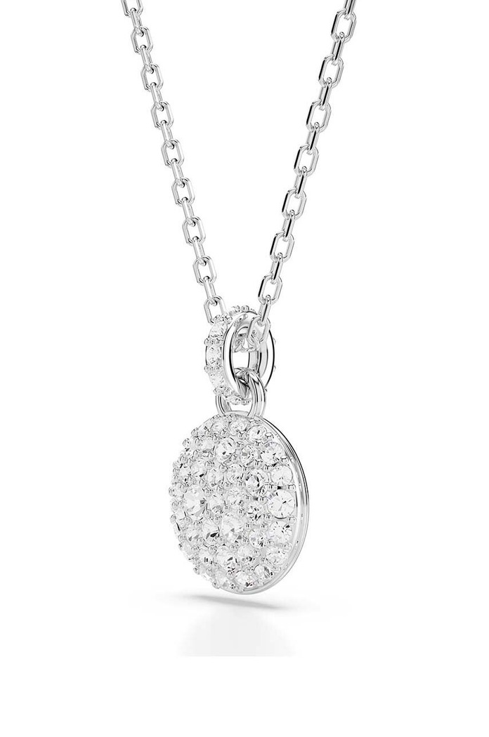Swarovski colier si cercei METEORA 5683445 argintiu