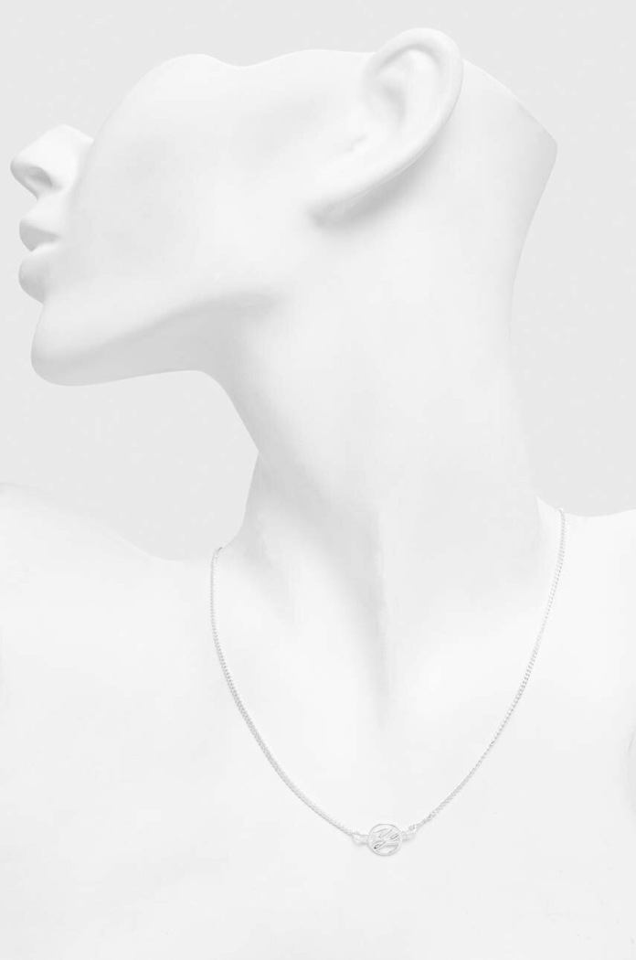 Karl Lagerfeld Naszyjnik 241W3920 srebrny AA00