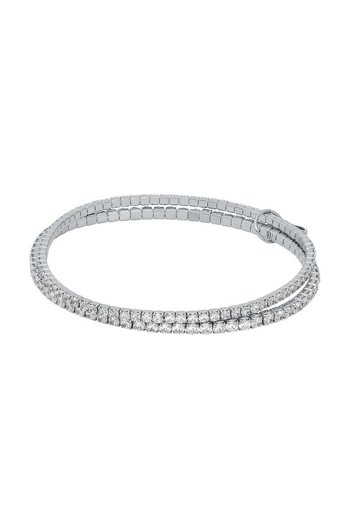 Michael Kors bratara zirconiu cubic argintiu MKJ8359CZ040
