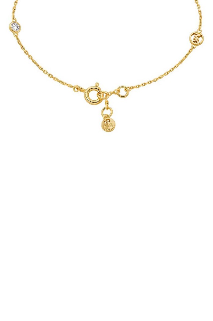 Michael Kors bransoletka ze srebra pokrytego złotem MKC1716CZ710 złoty AA00