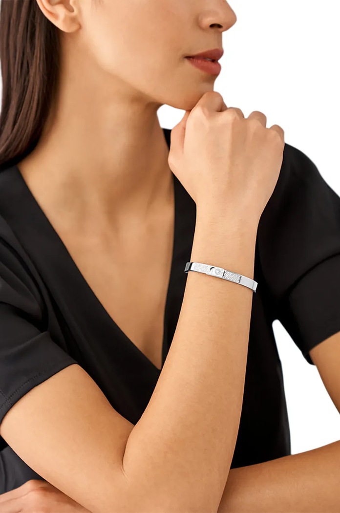 Dodaci Narukvica Emporio Armani EGS3088040 srebrna