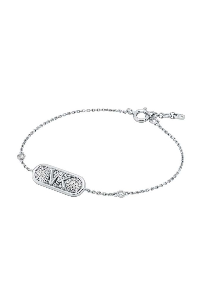 Srebrna zapestnica Michael Kors srebro srebrna MKC1730CZ040