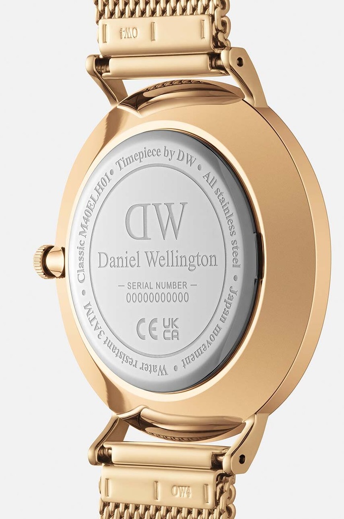 Doplňky Hodinky Daniel Wellington DW00100713 zlatá