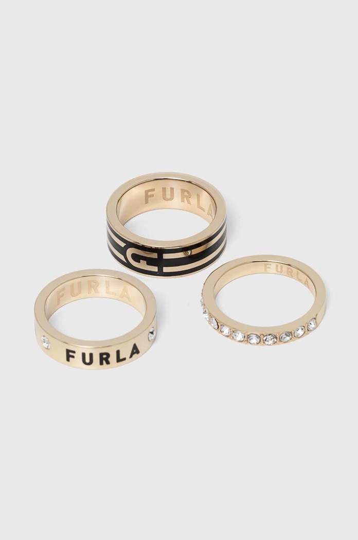 Furla pierścionki 3-pack 3-pack multicolor FJ3016RT4