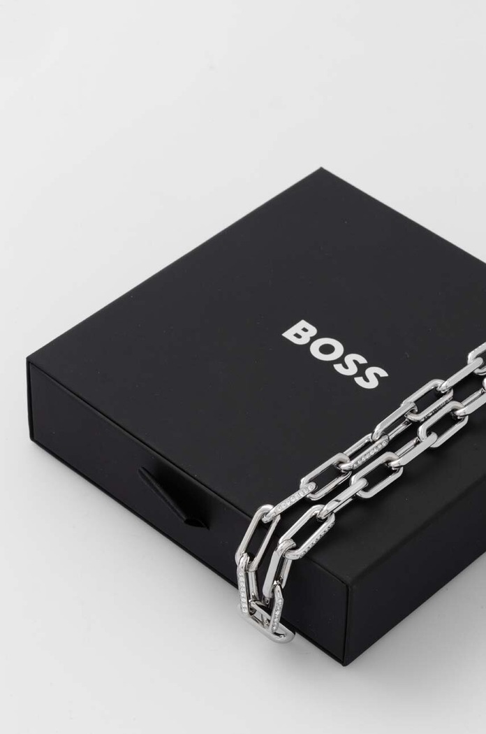 BOSS colier argintiu 1580578