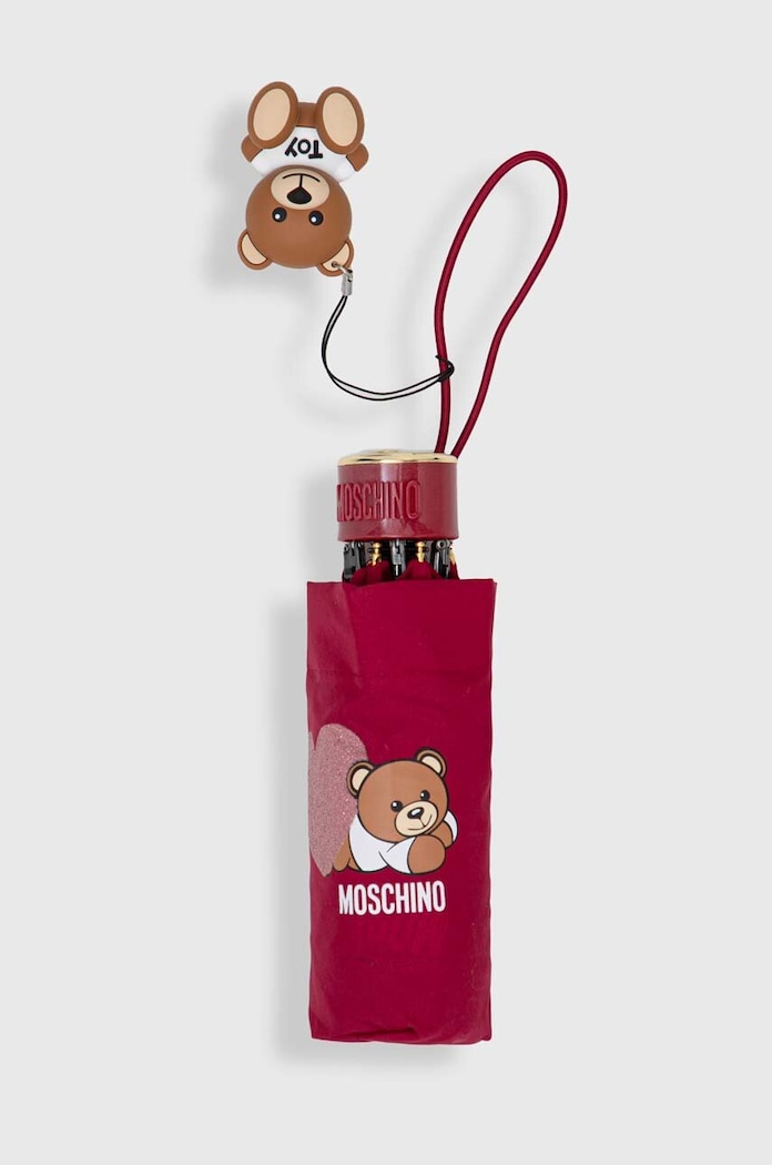 Kiegészítők Moschino esernyő 8188.supermini burgundia
