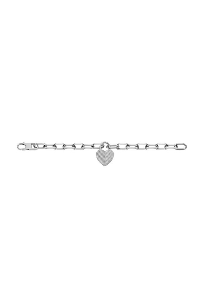 Fossil bratara argintiu JF04659040