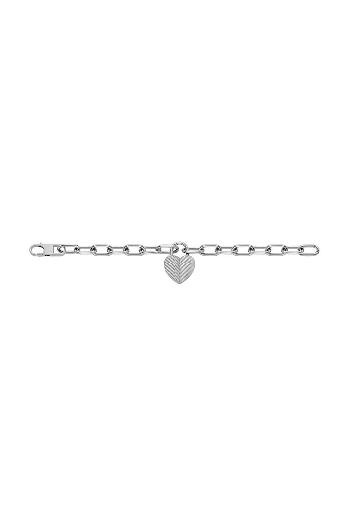 Fossil bratara argintiu JF04659040