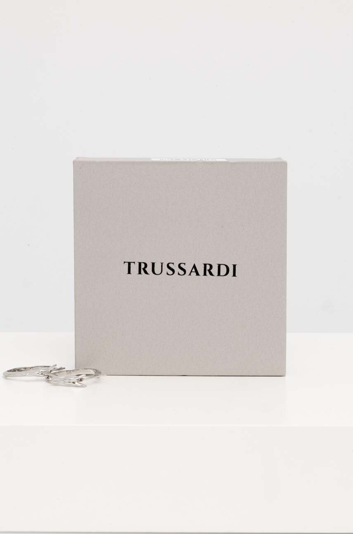 Accesorii Trussardi cercei TJAXB04 argintiu